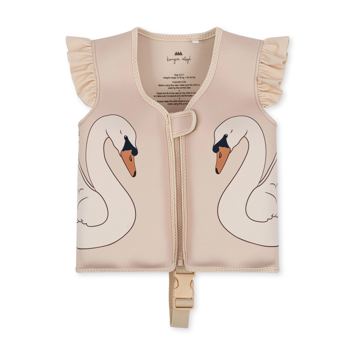 Konges Sløjd Kinder-Schwimmweste „Swan“, Neopren, 1-6J