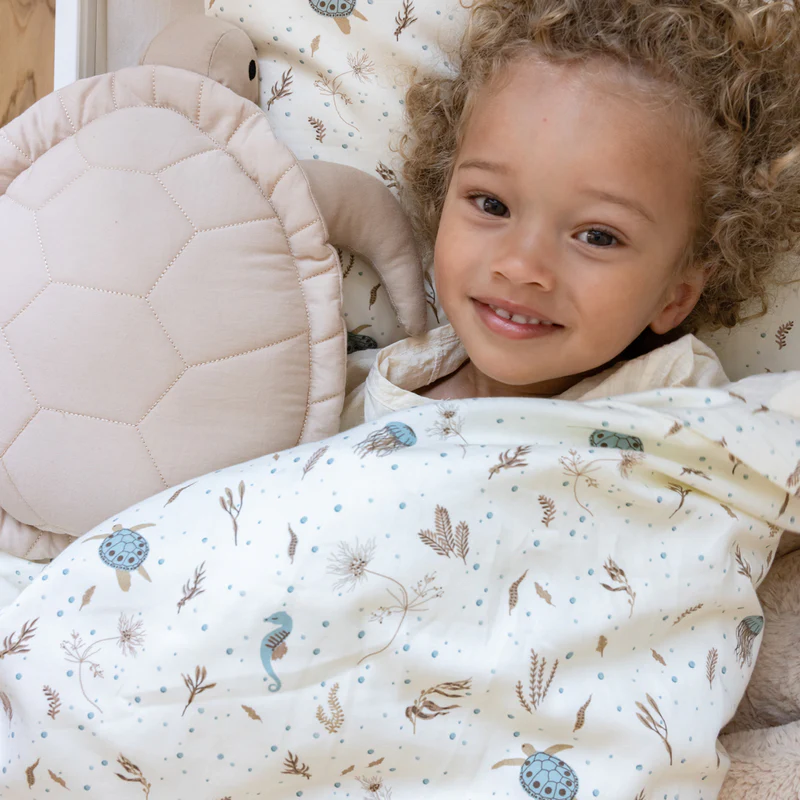 Cam Cam Junior Bettwäsche „Sea Garden“ – 100x140cm / 40x45cm