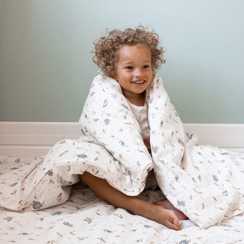 Cam Cam Junior Bettwäsche „Sea Garden“ – 100x140cm / 40x45cm