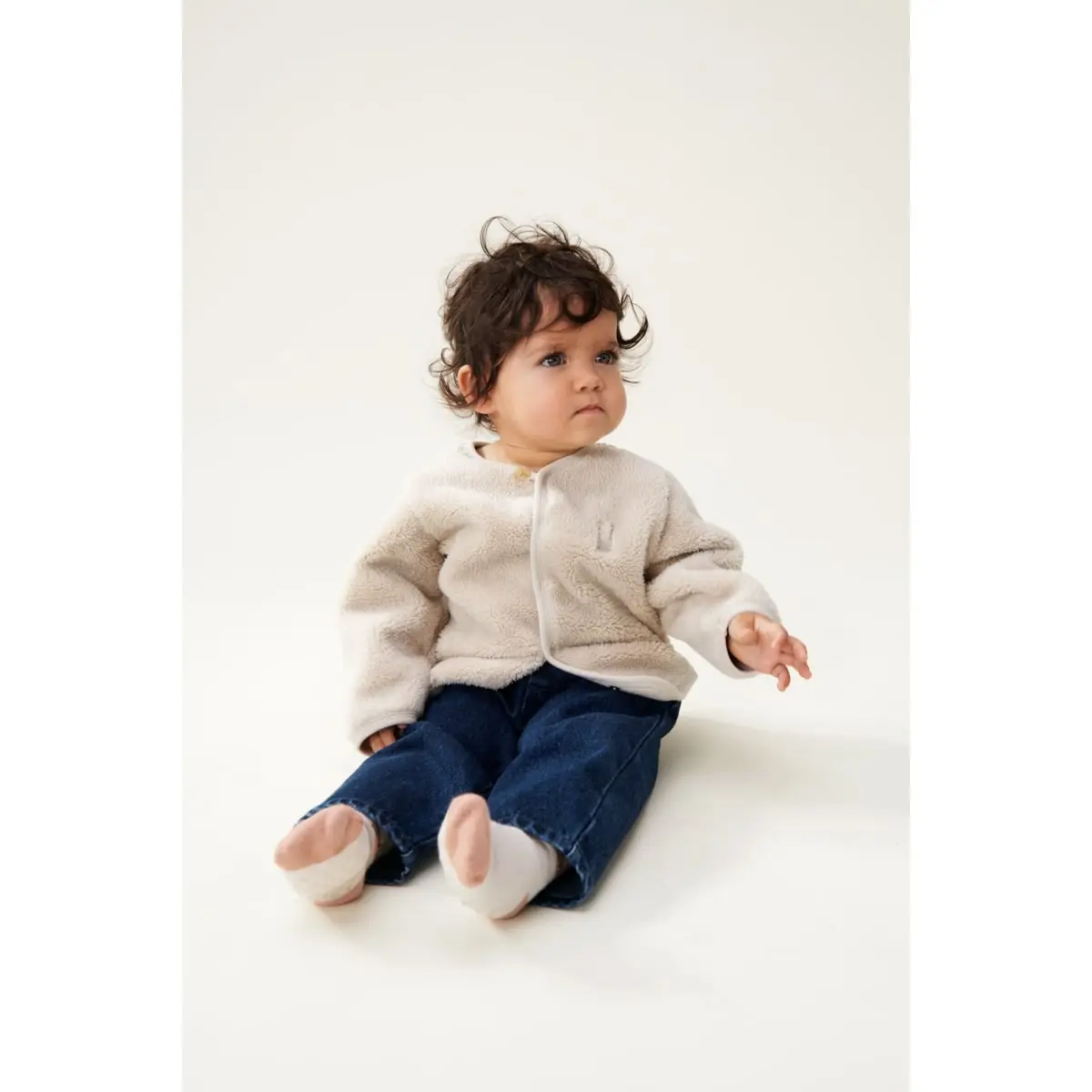 Liewood Baby-Pile-Jacke Benoit „Sandy“