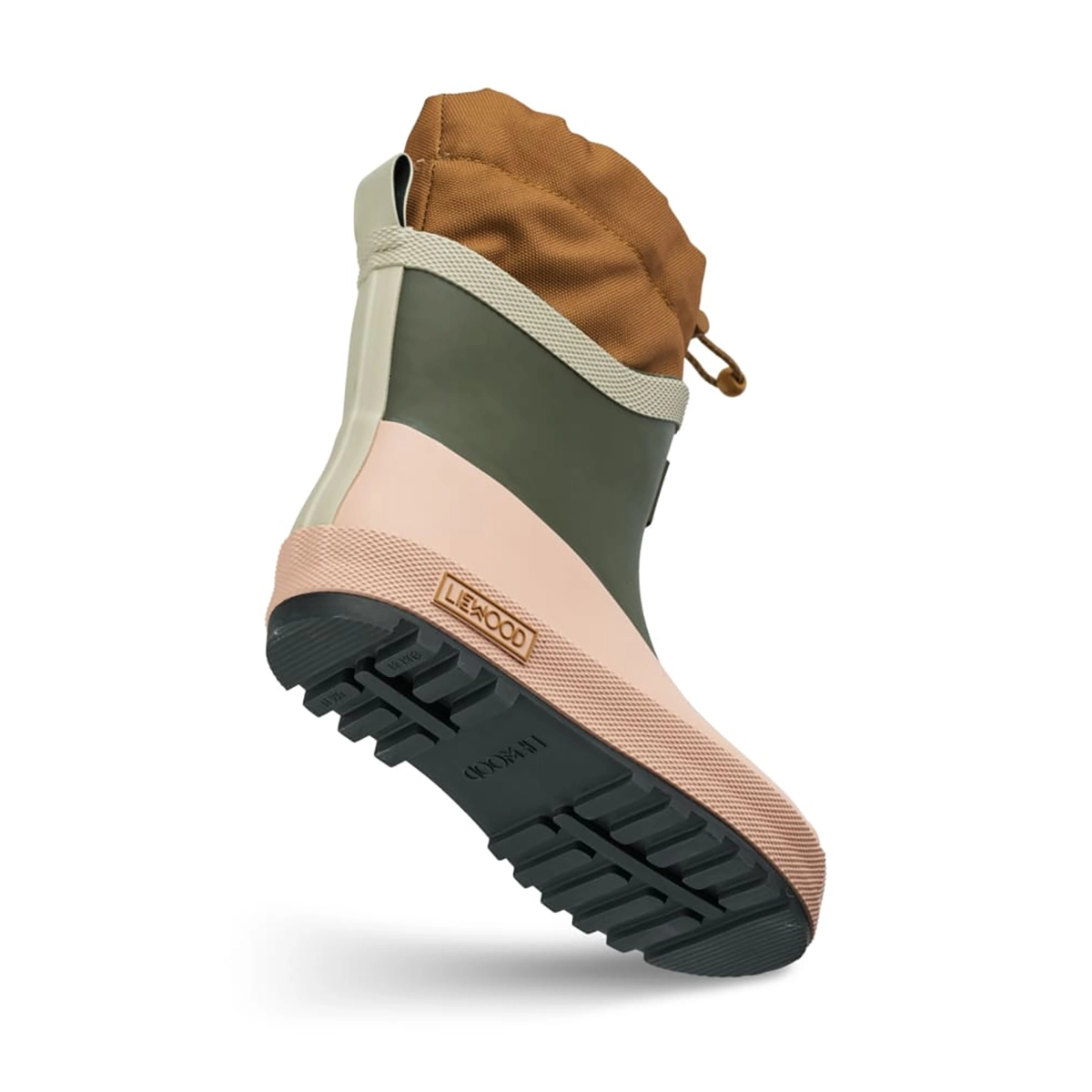 Liewood Gummistiefel Isaac „Army brown / Multi mix“