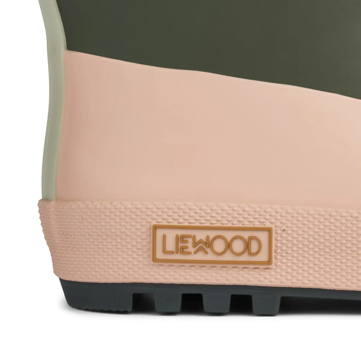 Liewood Gummistiefel Isaac „Army brown / Multi mix“