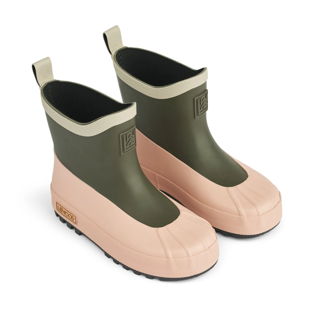 Liewood Gummistiefel Isaac „Army brown / Multi mix“