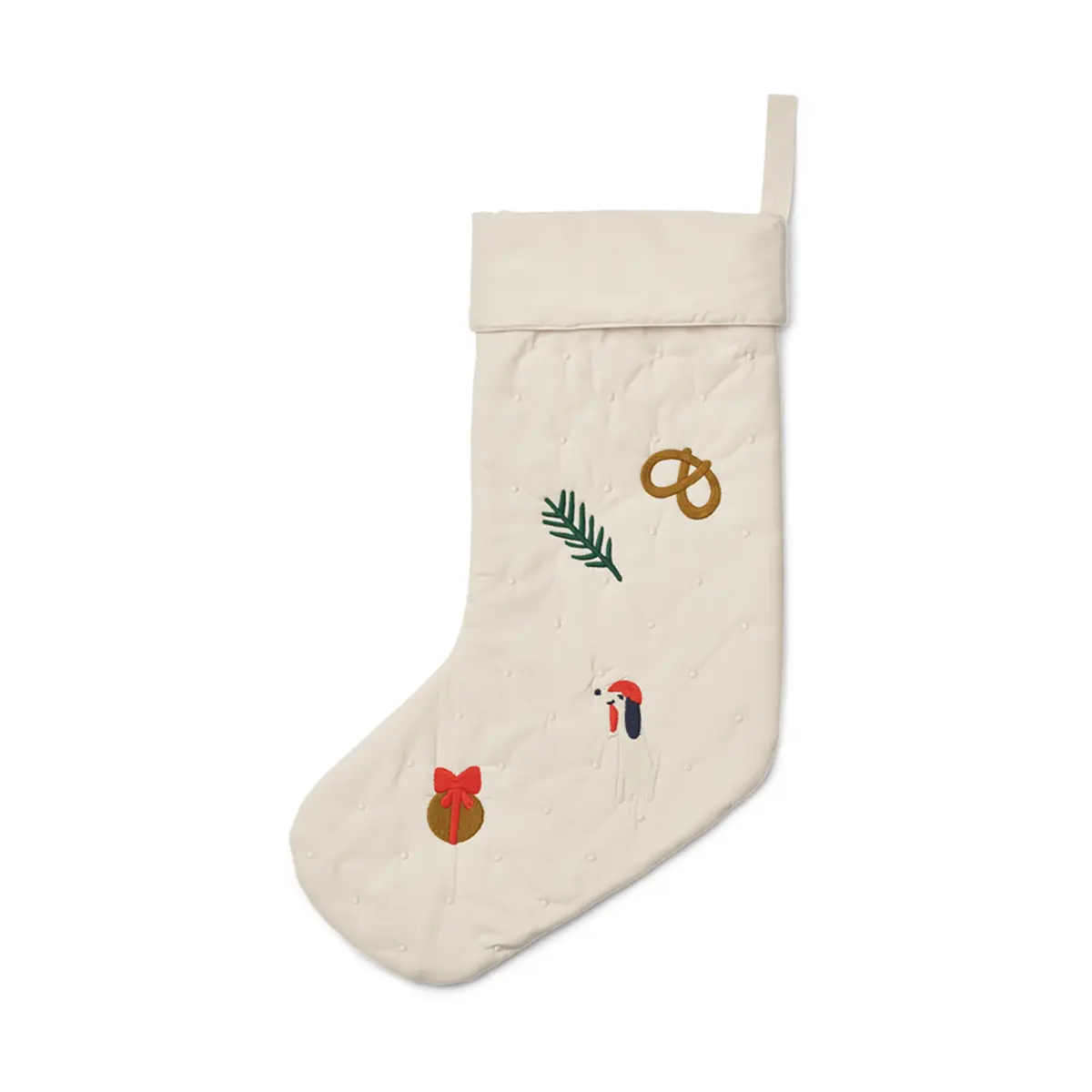 Liewood Weihnachtsstrumpf Basil „Holiday / Sandy“, 40x22cm – Bild 2