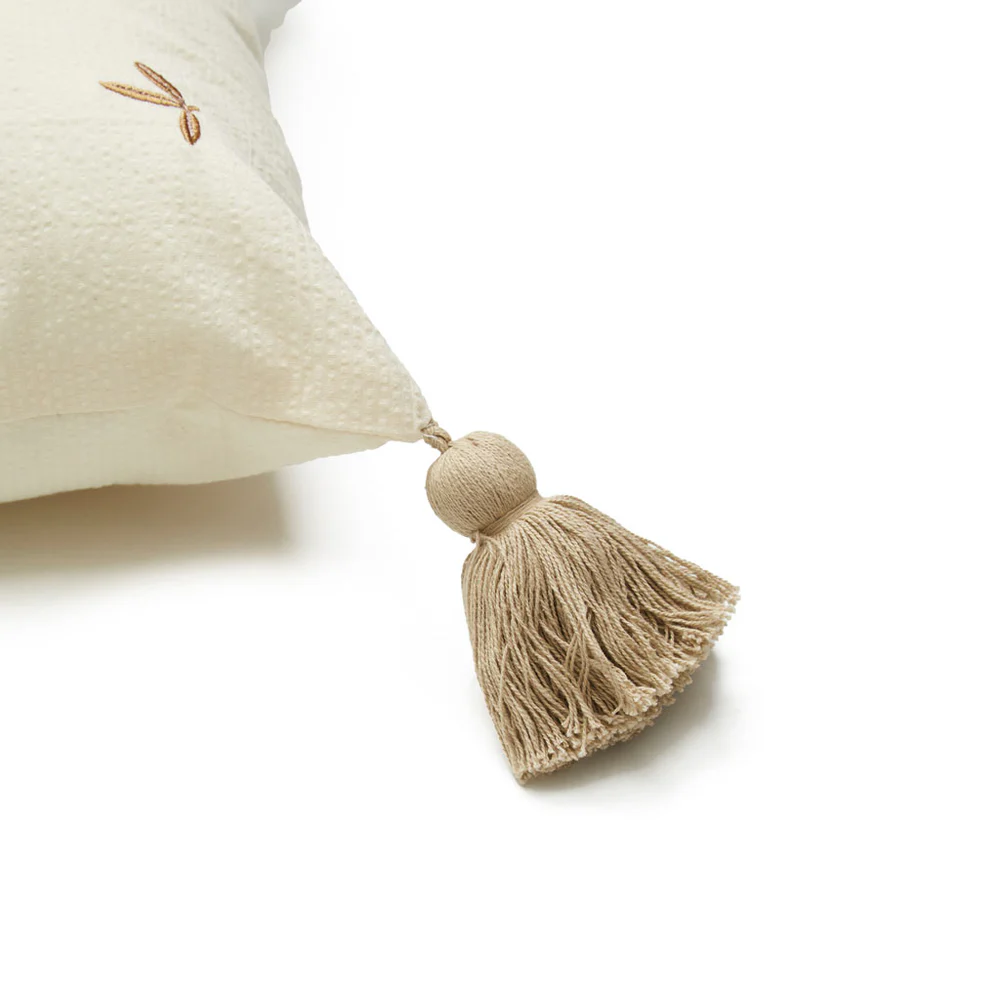 Cam Cam Kinder-Kissen „Schmetterling“, bestickt, OCS, 35x35cm