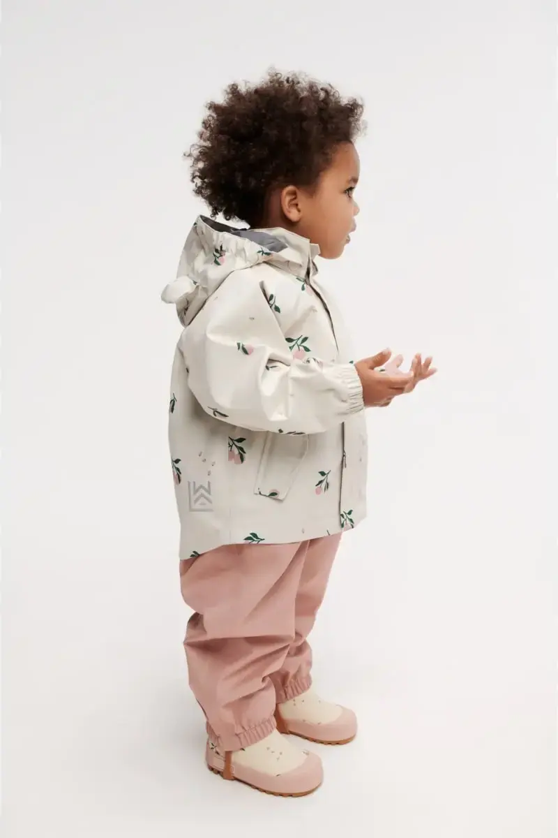 Liewood Softshell Regenbekleidungs-Set Manu „Peach / Sea shell“