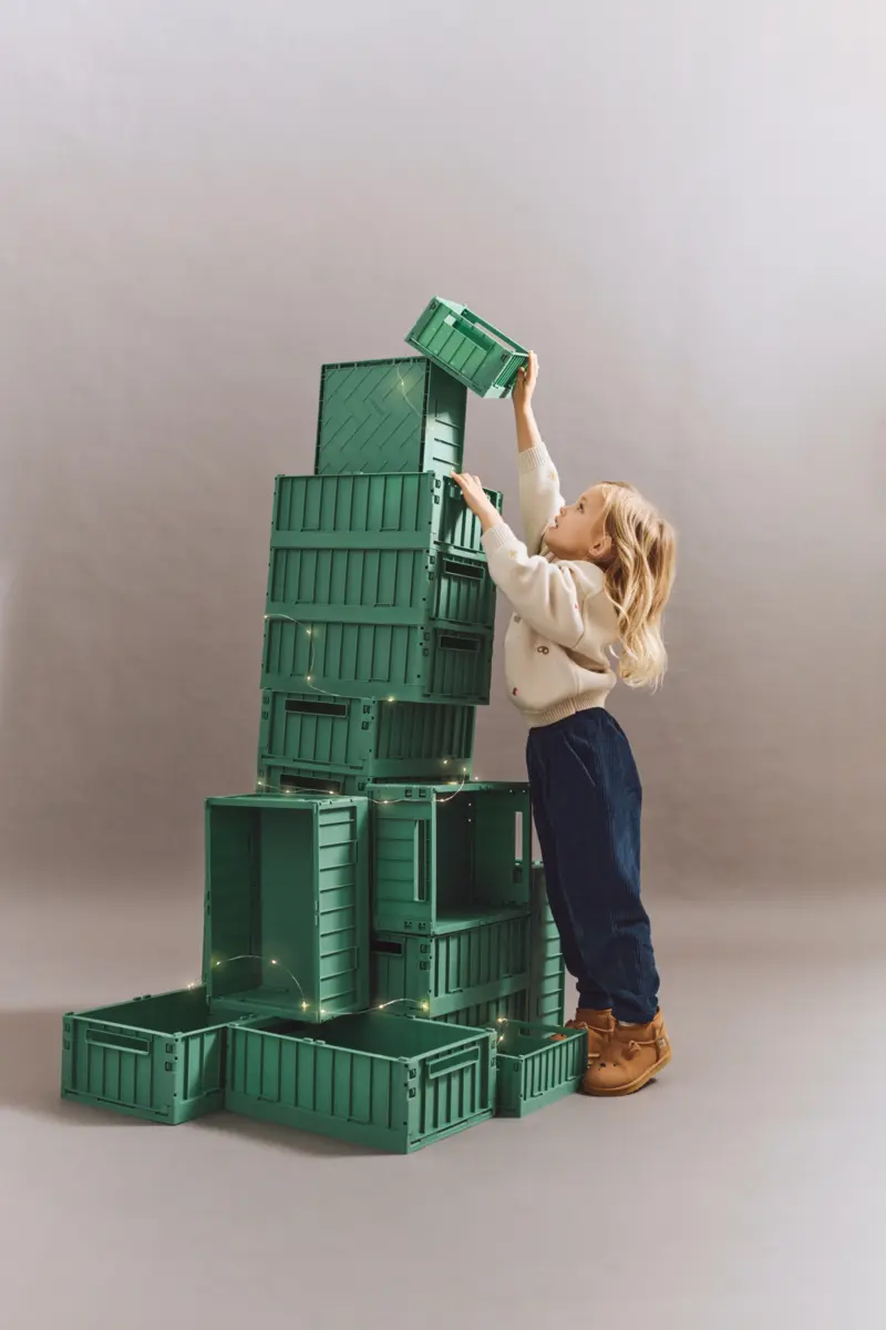 Liewood Aufbewahrungsbox Weston „Beach blue“, Größe M, 2er-Set, 36x25x14cm – Bild 4