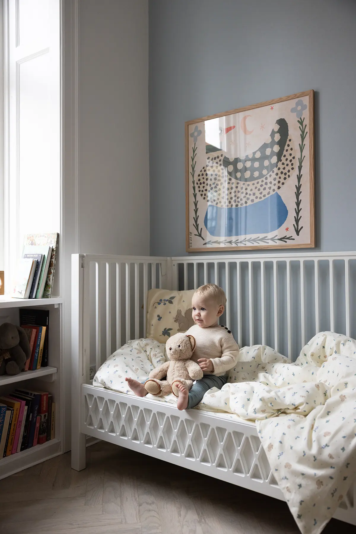 Cam Cam Junior Bettwäsche „Blueberries“ – 100x140cm / 40x45cm