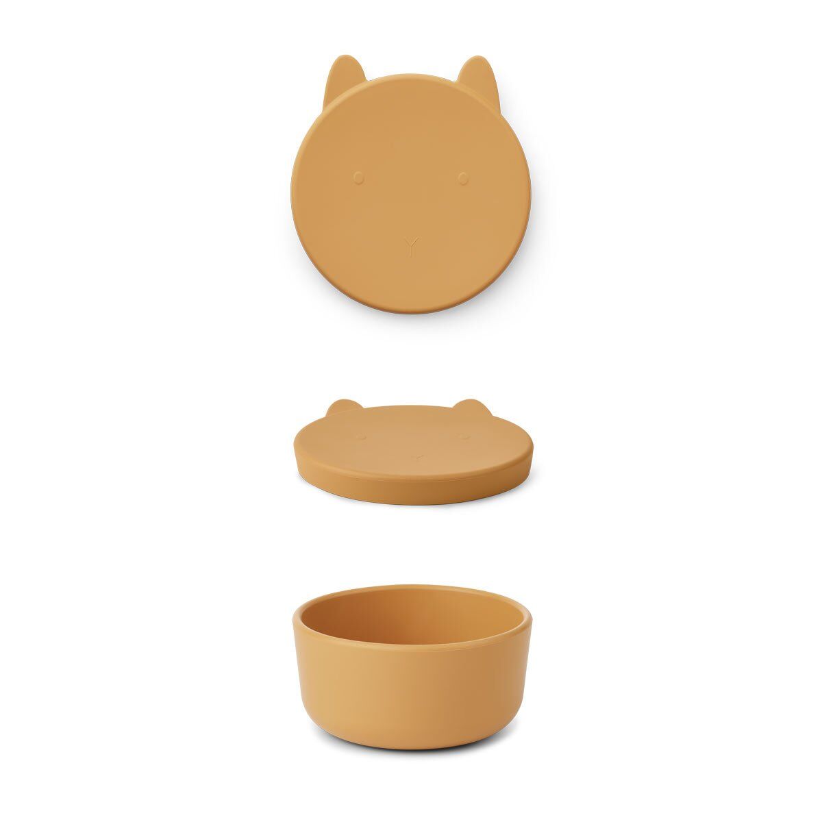 Liewood Charlot Snackbox Rabbit „yellow mellow“, groß
