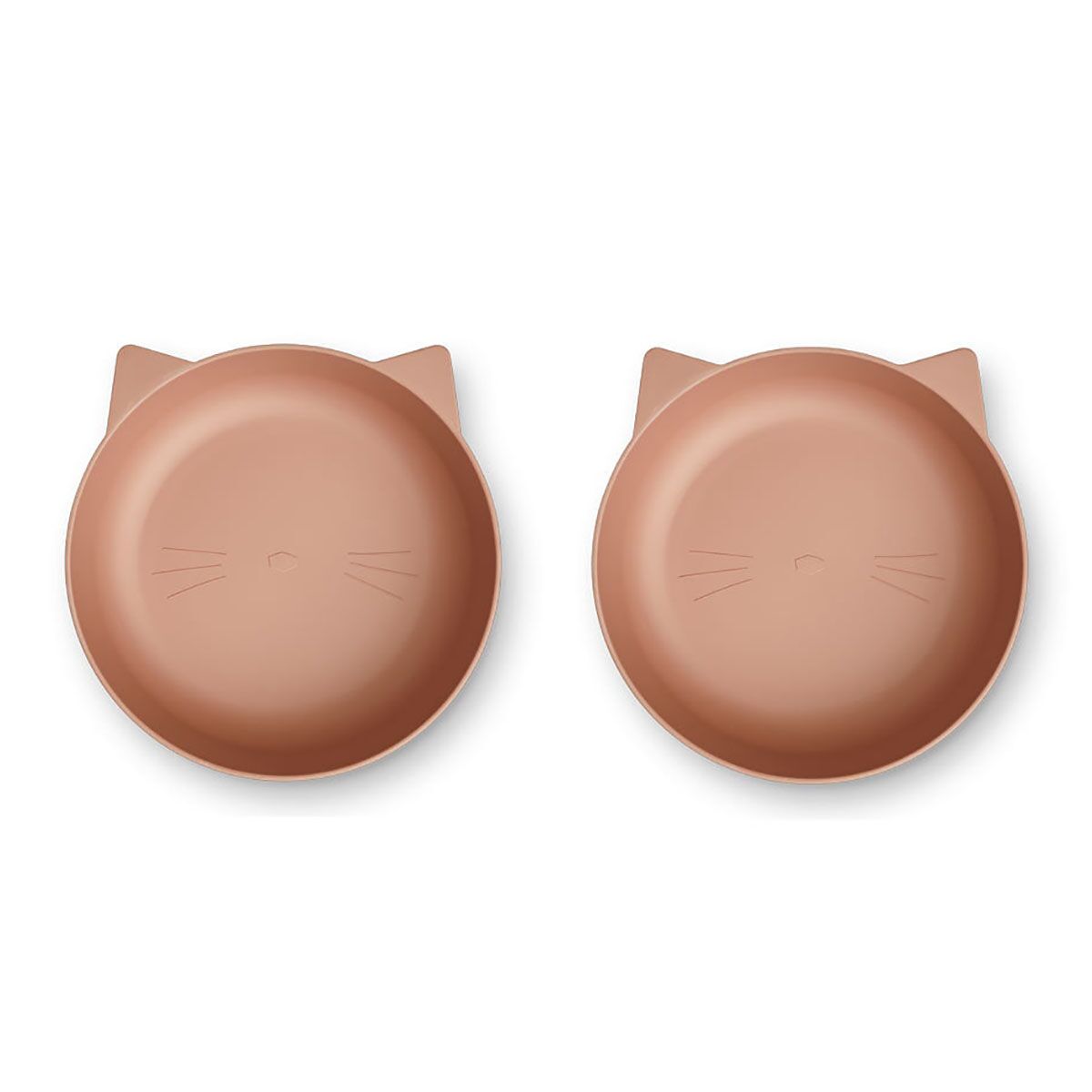DELISTED Liewood Solina Kinderschüssel „Cat pale tuscany“, aus PLA, 2er-Pack
