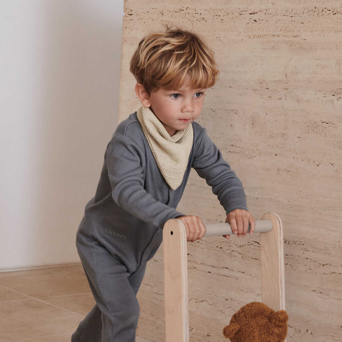 DELISTED Liewood Siri Stofflätzchen / Halstuch „Sandy“, 2er-Set – Bild 3