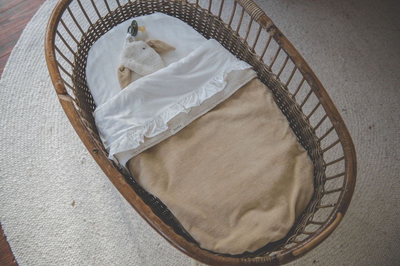koeka Babydecke Oddi Plüsch „rosa salt“, 75x100cm – Bild 5