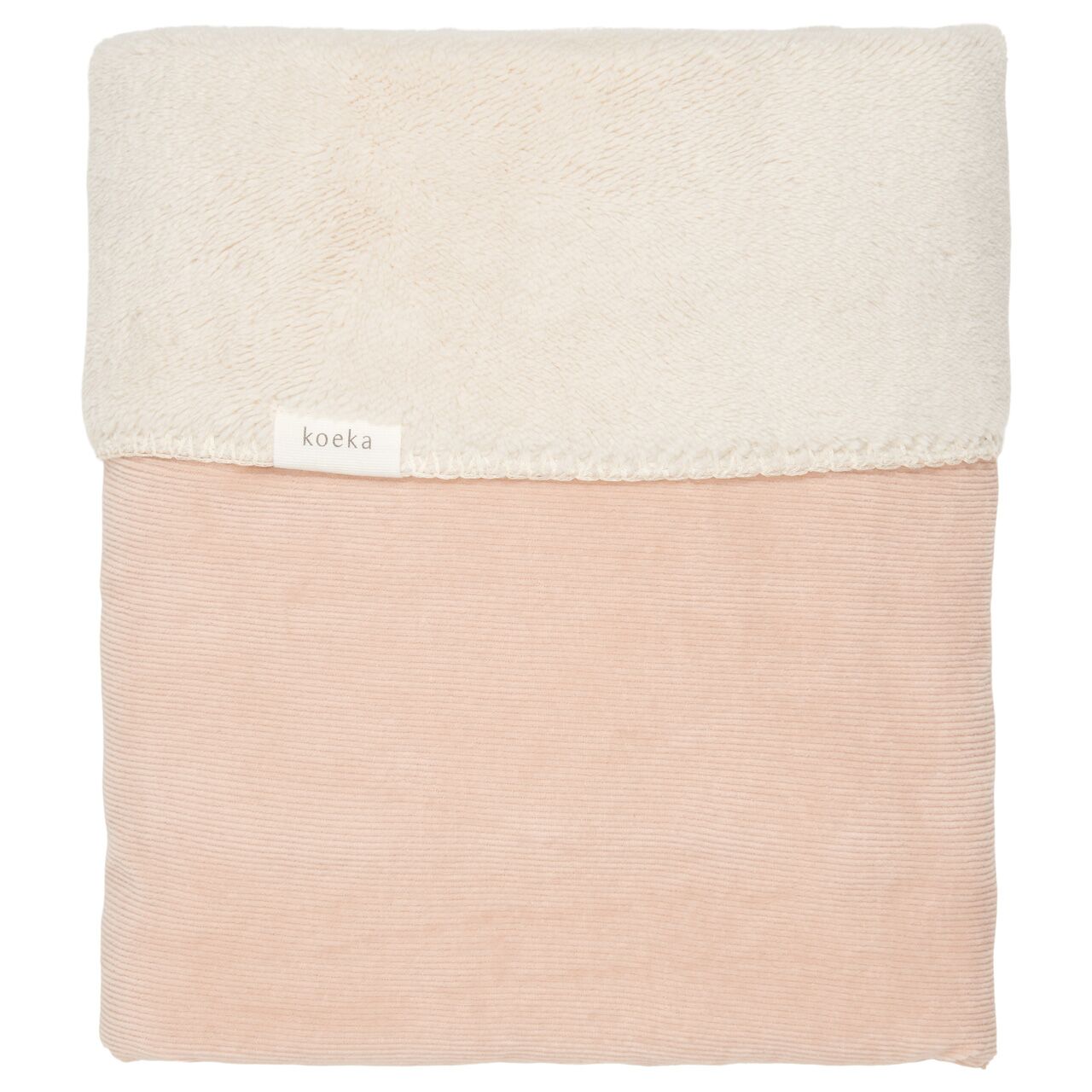 koeka Babydecke Oddi Plüsch „rosa salt“, 75x100cm