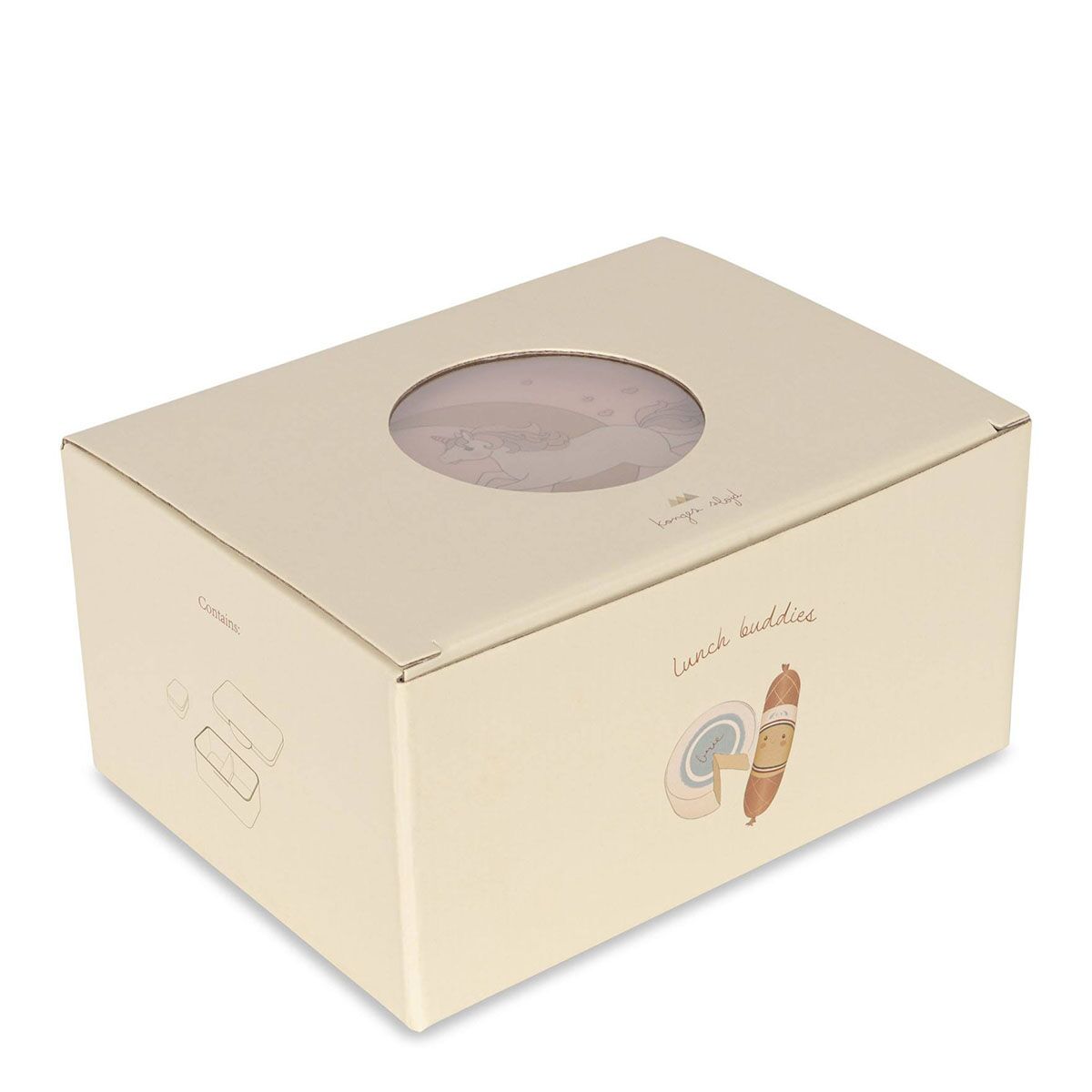 DELISTED Konges Sløjd Brotdose „Unicorn“, 17x12x9cm, PLA – Bild 2