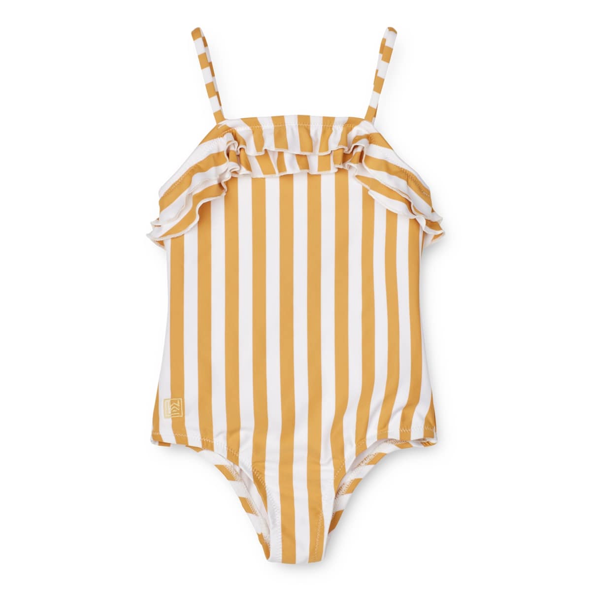 Liewood Kinder-Badeanzug Josette „Yellow mellow / White“