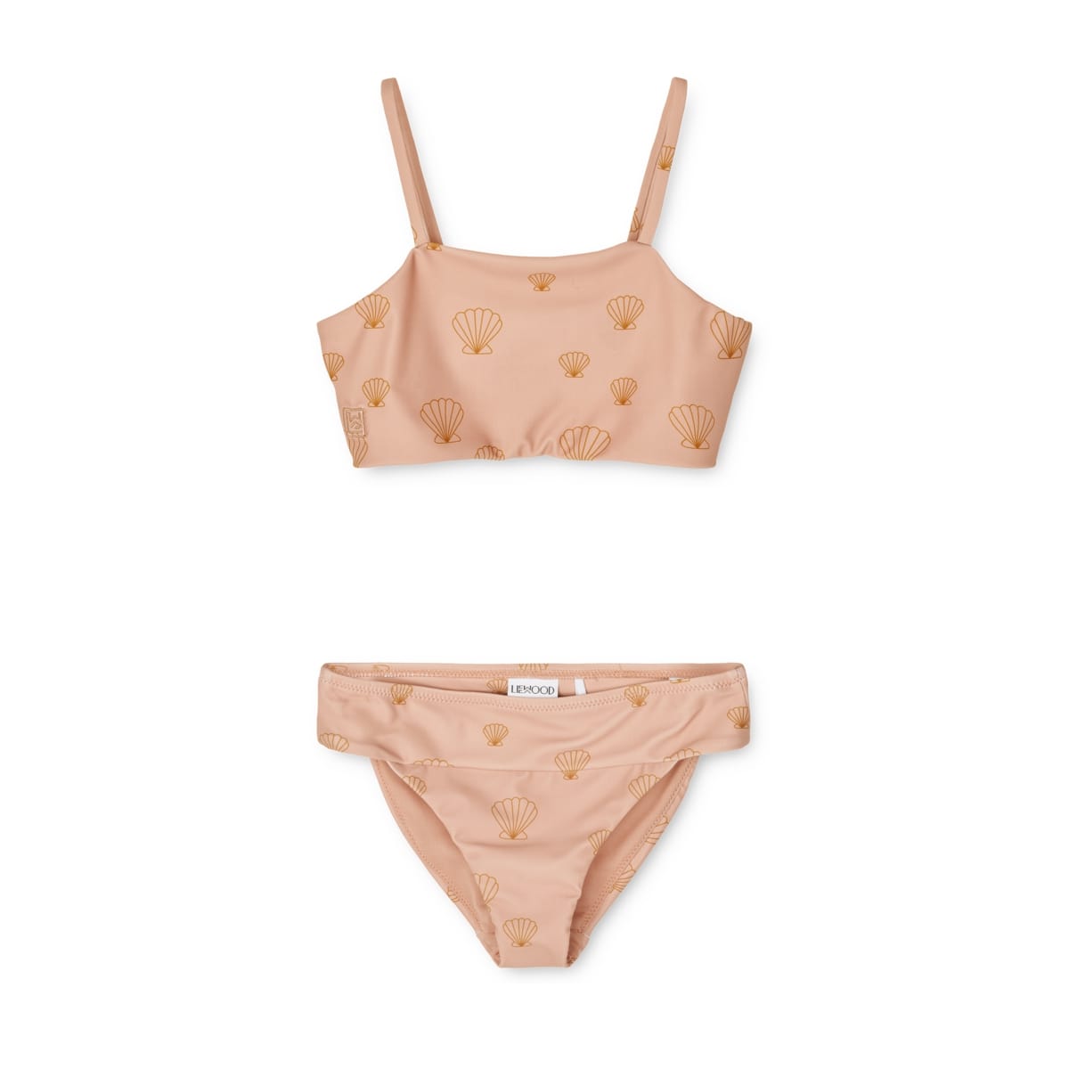 Liewood Kinder-Bikini-Set Lucette „Sea shell / Pale tuscany“