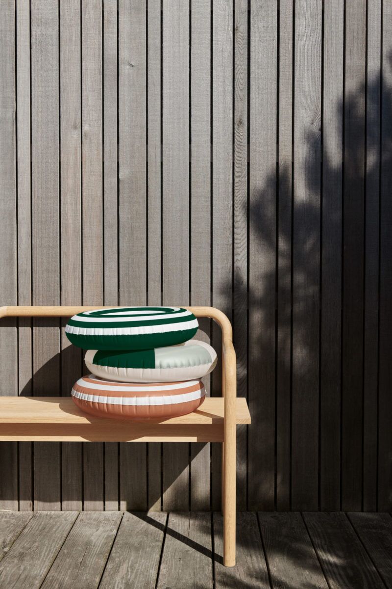Liewood Baloo Schwimmring „Garden green : creme“ 02