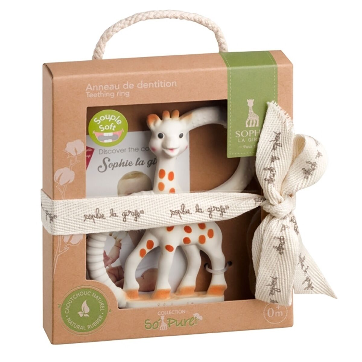 Beißring Sophie la girafe® – Version weich, Naturkautschuk 02