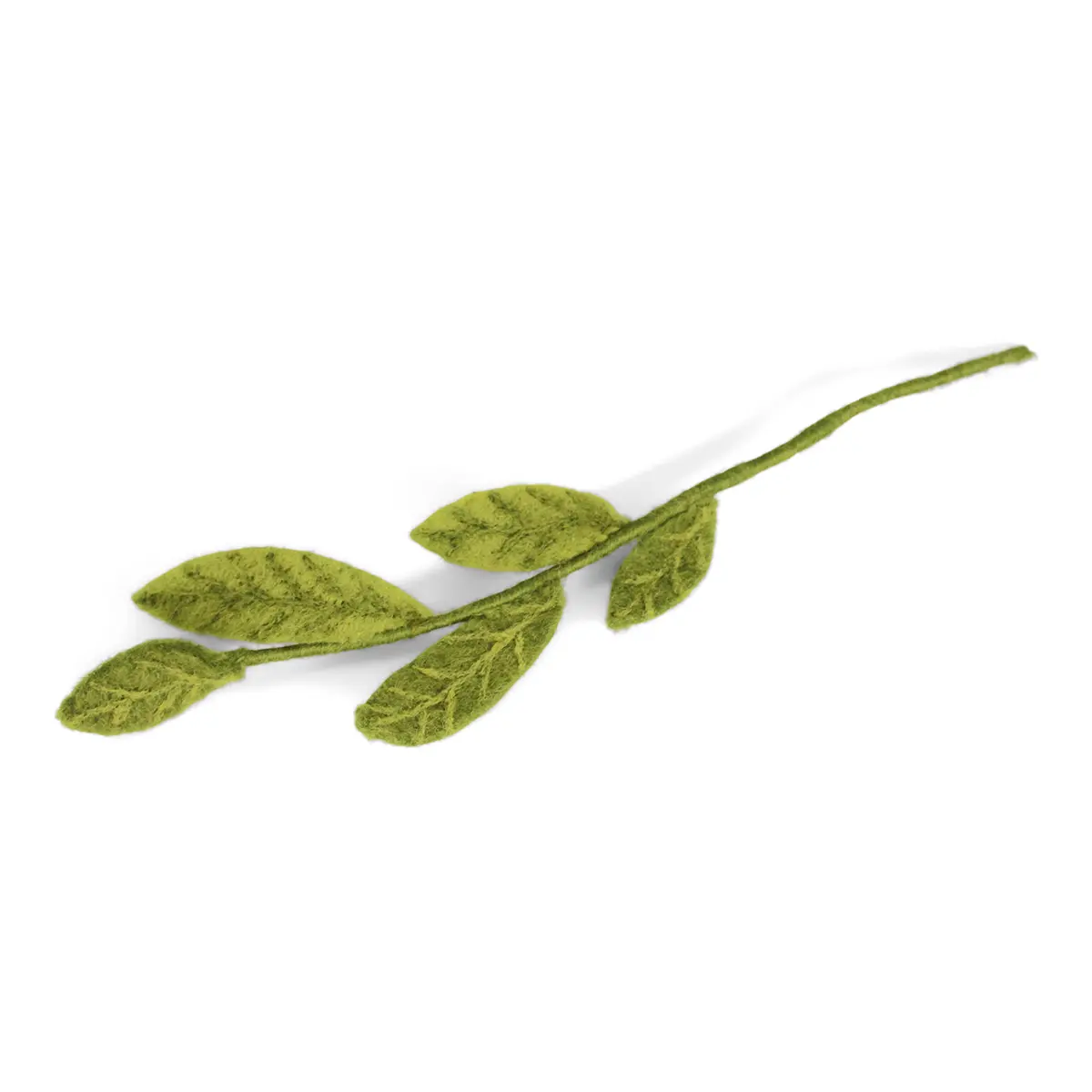 Gry & Sif Filzblumen Blätterzweig „Mix Green Leaves“ H35cm