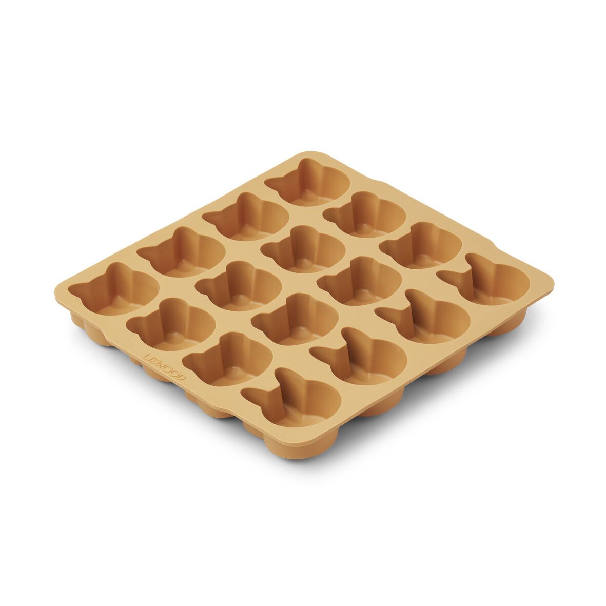 Liewood Sonny Eiswürfelformen „Yellow mellow : dark rose mix“, 2er-Set