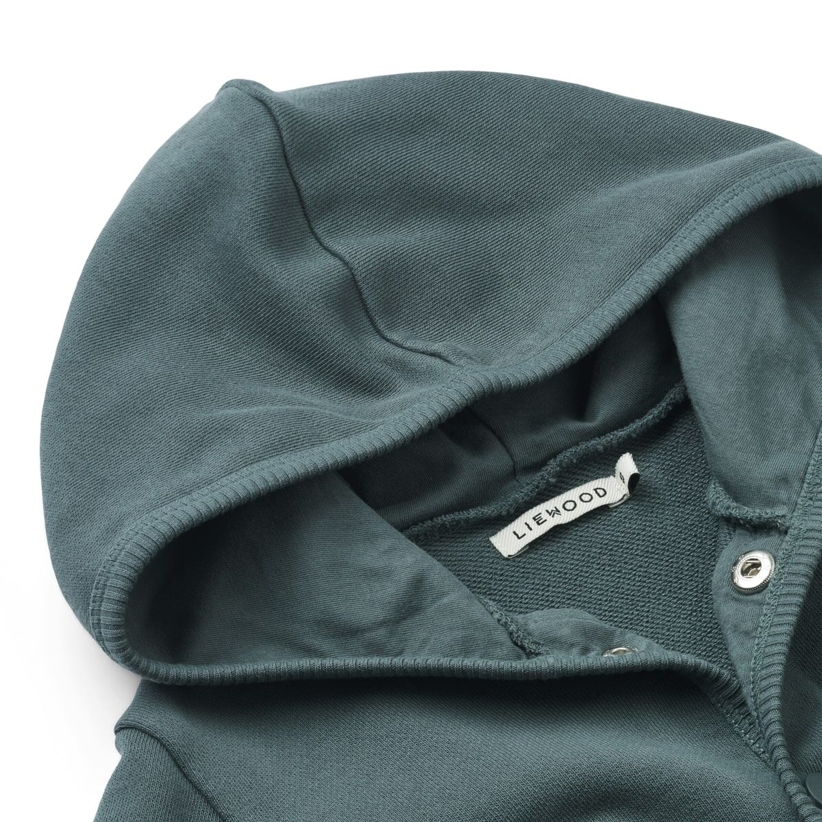 Liewood Kinder-Sweat-Jumpsuit Topeka „Whale blue“, Gr. 56-104 – Bild 3