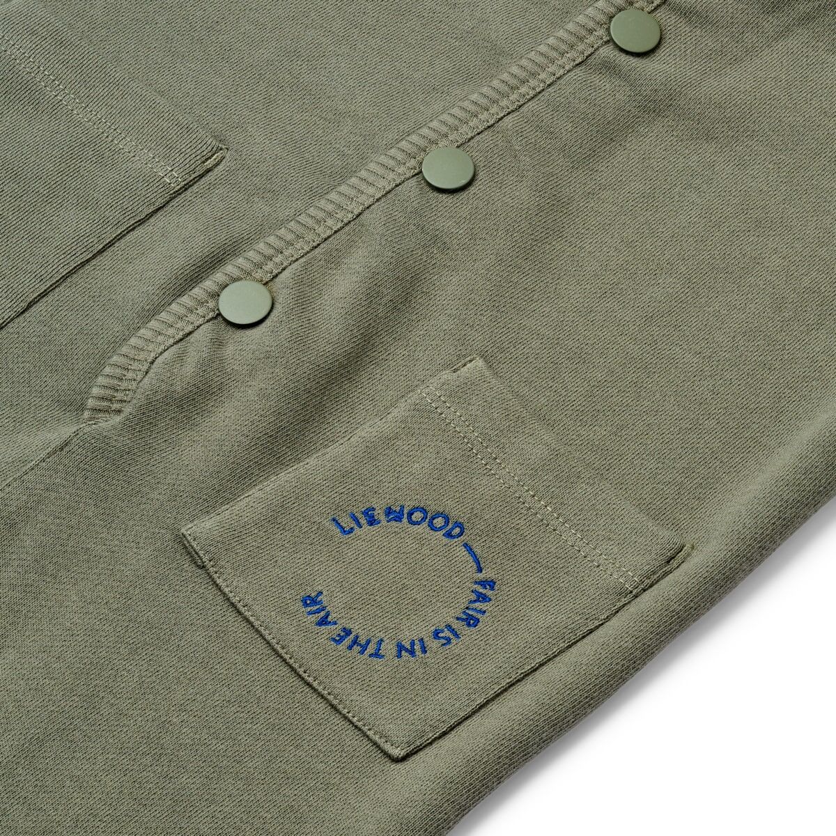 Liewood Kinder-Sweat-Jumpsuit Topeka „Faune green“, Gr. 56-80, 92-104 – Bild 4