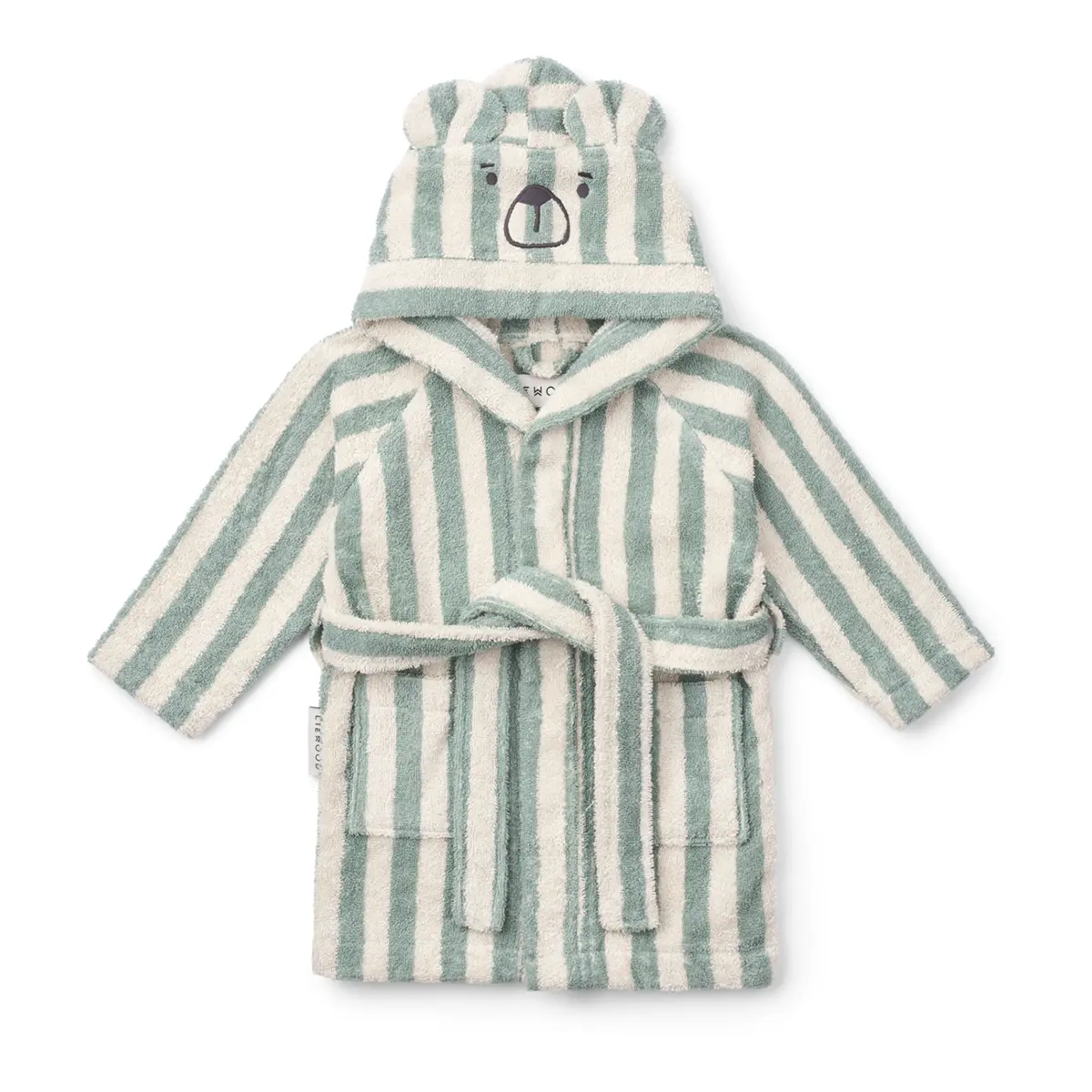 Liewood Lily Bademantel „Peppermint / creme de la creme“