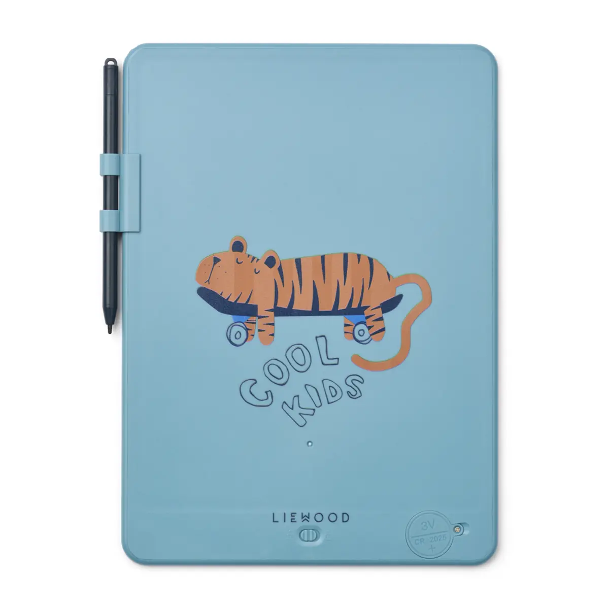 Liewood Magisches Zeichenbrett Zora „Tiger / Beach blue“, 10" LCD-Bildschirm