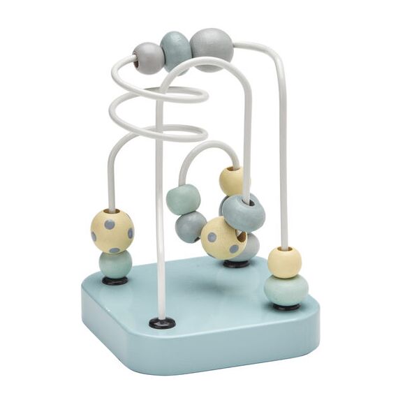 Kids Concept Motorikschleife Edvin in blau 1