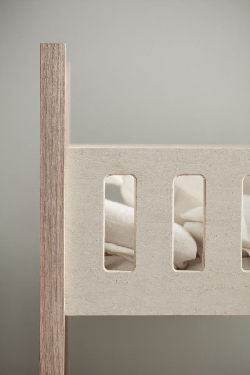 Kids Concept Puppenbett Natur Detailansicht