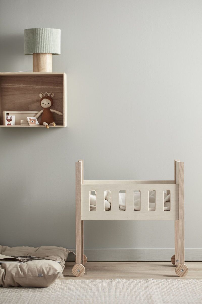 Kids Concept Puppenbett Natur im Kinderzimmer