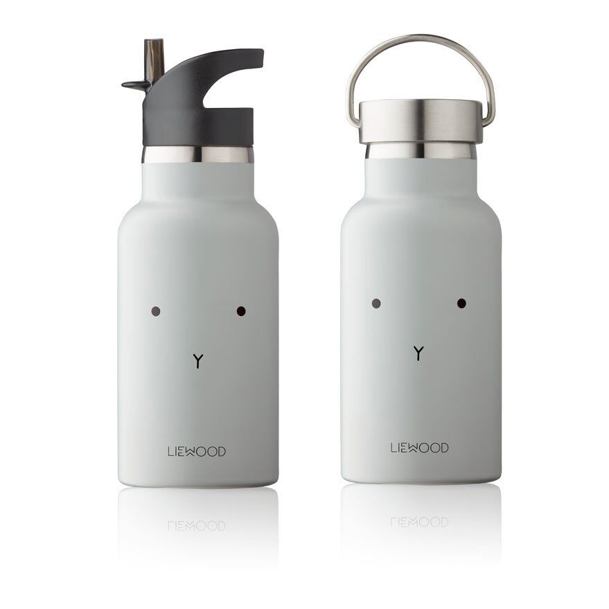 Liewood Anker Trinkflasche „Rabbit dumbo grey“