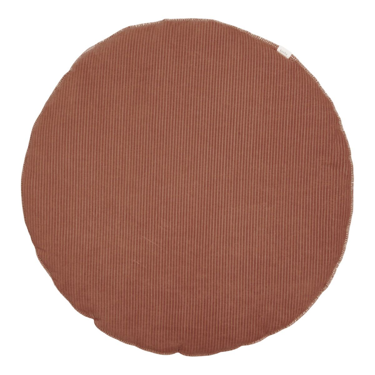 koeka Krabbeldecke Vik „hazel : sand“, rund, 90cm 02