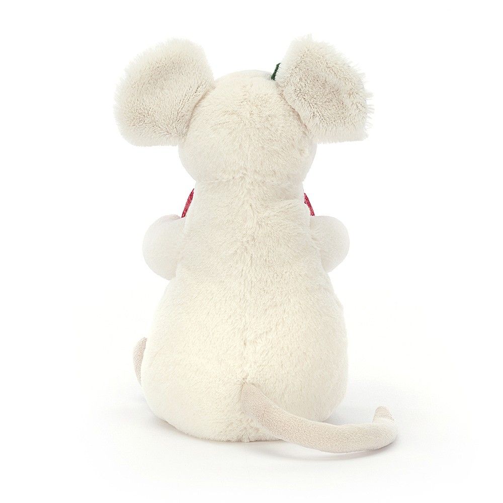 Jellycat Kuscheltier Merry Mouse Present (H18cm) – Bild 2