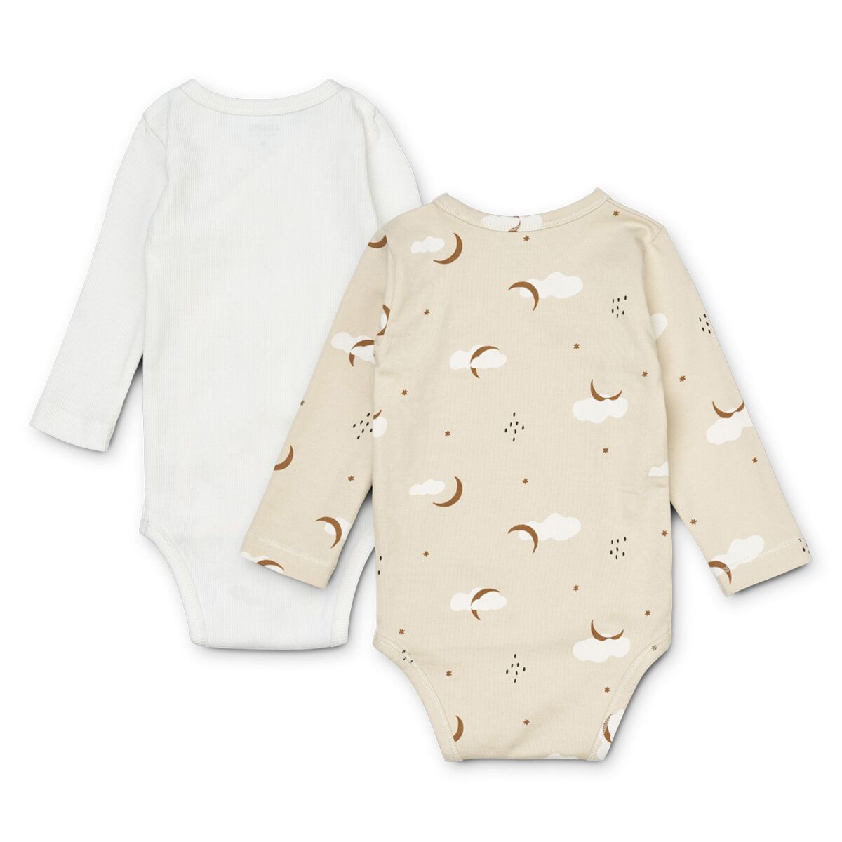 Liewood Baby-Body Hali „Stargazer / Foggy mix“, 2er-Set, Gr. 56-74