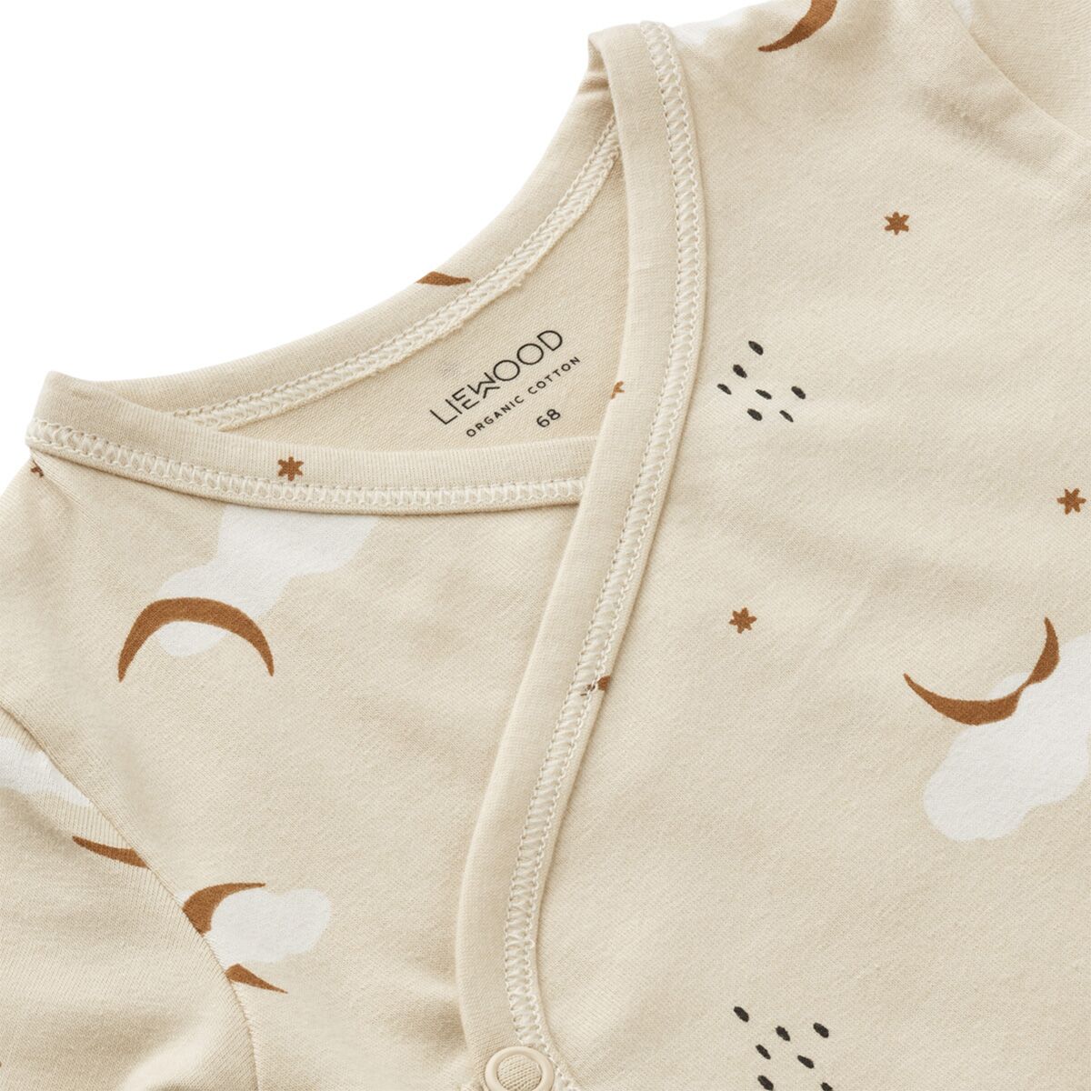 Liewood Baby-Body Hali „Stargazer / Foggy mix“, 2er-Set, Gr. 56, 68, 74 – Bild 3