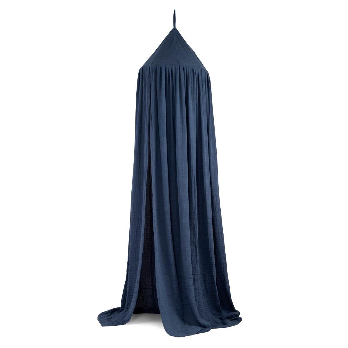 Sebra Baldachin „bedtime blue“ ø52cm H240cm 01