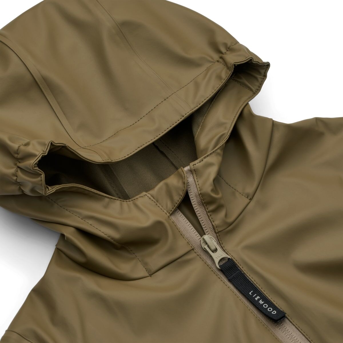Liewood Regenmantel Nahuel „Khaki“, Gr. 92-122 – Bild 3