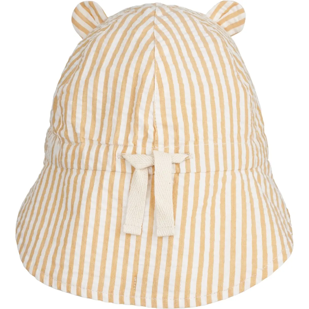 Liewood Wende-Sonnenhut Gorm „ Yellow mellow / creme de la creme“, Leinen