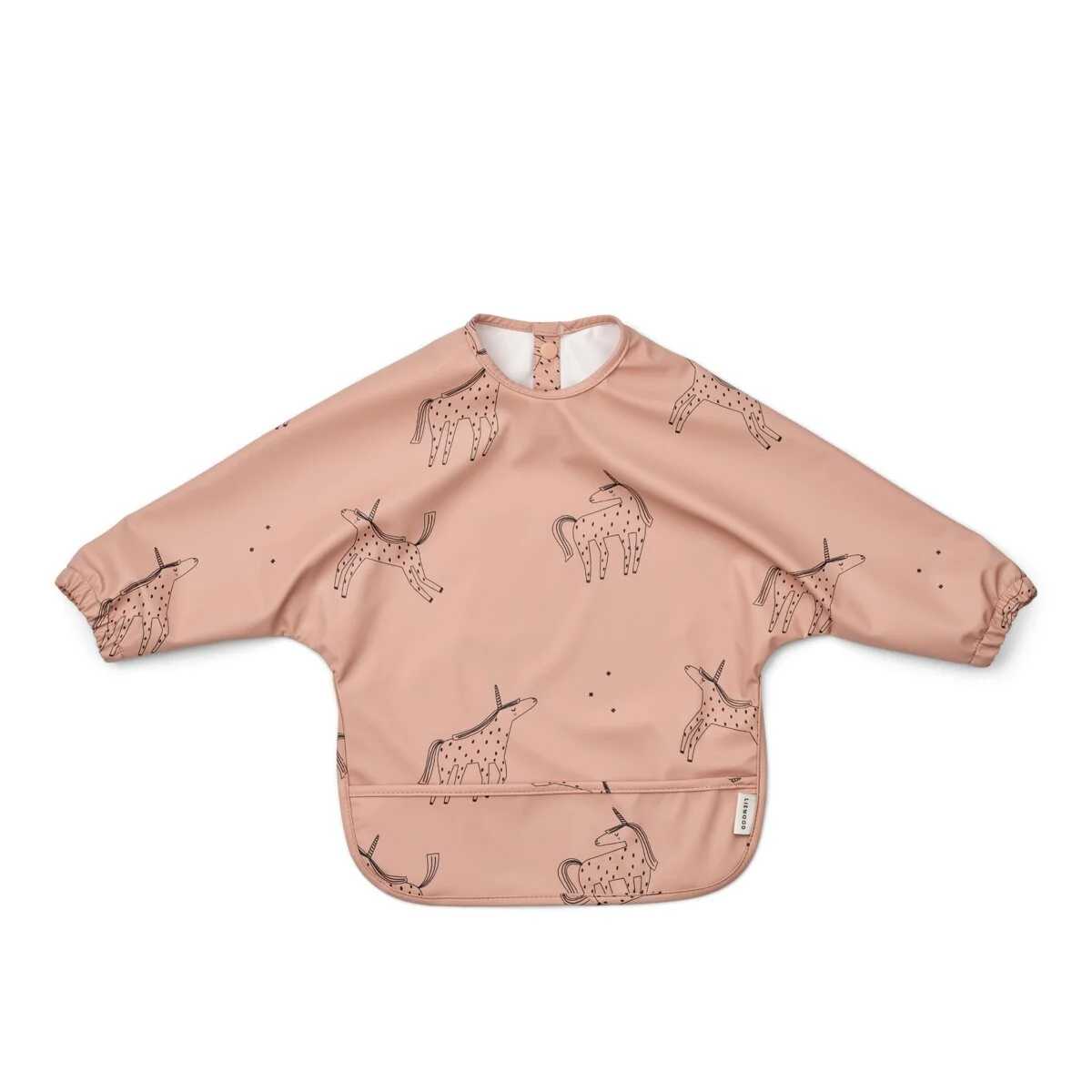 Liewood Merle Lätzchen mit Ärmeln „Unicorn / Pale tuscany“