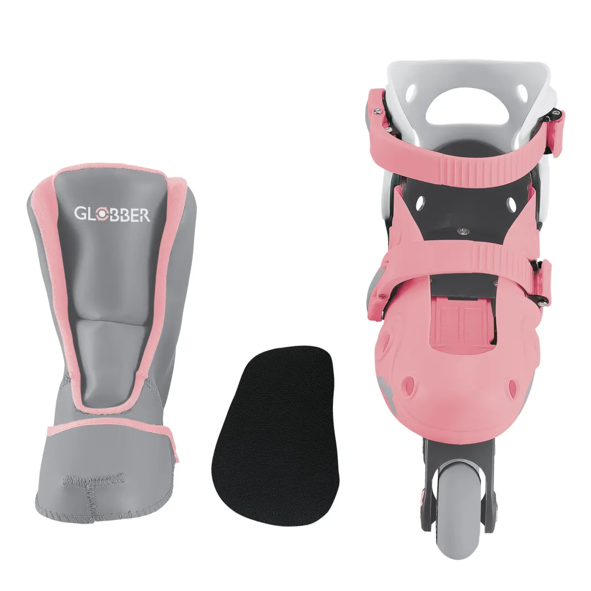 Globber Learning Inline Skate 2-in-1 pastellrosa, Gr. 26-29 – Bild 8