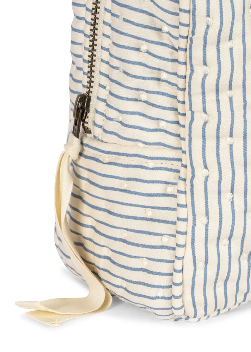 Konges Sløjd Kulturbeutel „Stripe Blue“