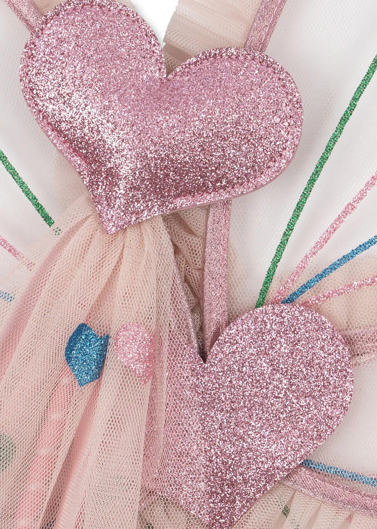 Konges Sløjd Kinderkostüm-Set „Heart Mix“