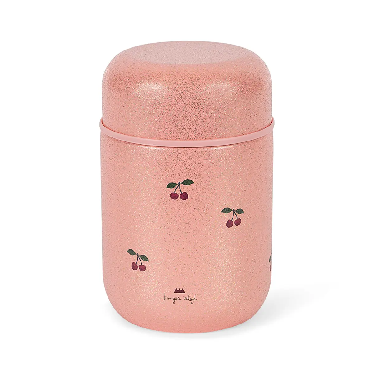 Konges Sløjd Edelstahl-Thermobehälter „Cherry Glitter“ 350ml