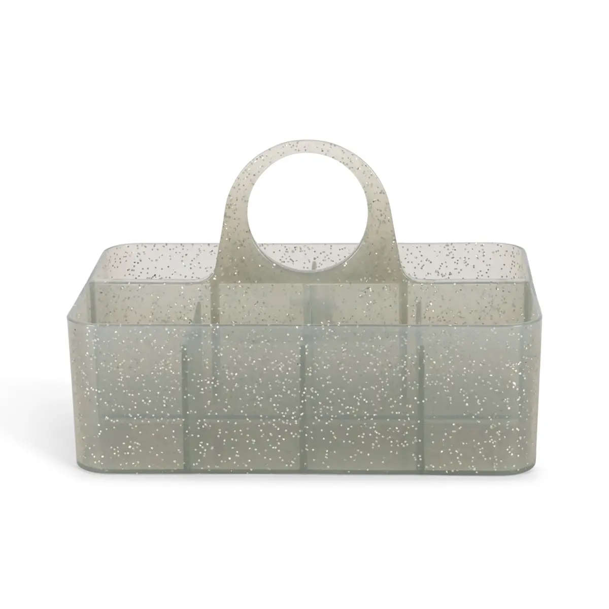 Konges Sløjd Glitzer Storage Box „Sparkling Blue“, 24x14cm