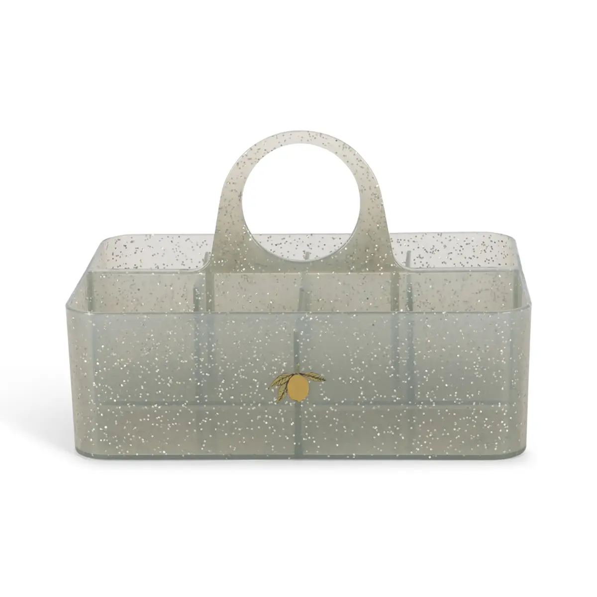 Konges Sløjd Glitzer Storage Box „Sparkling Blue“, 24x14cm