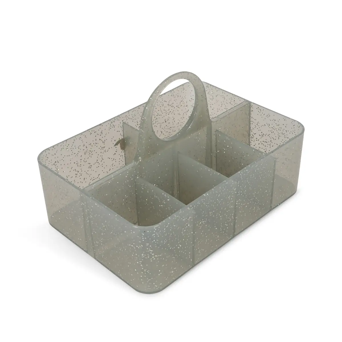 Konges Sløjd Glitzer Storage Box „Sparkling Blue“, 24x14cm